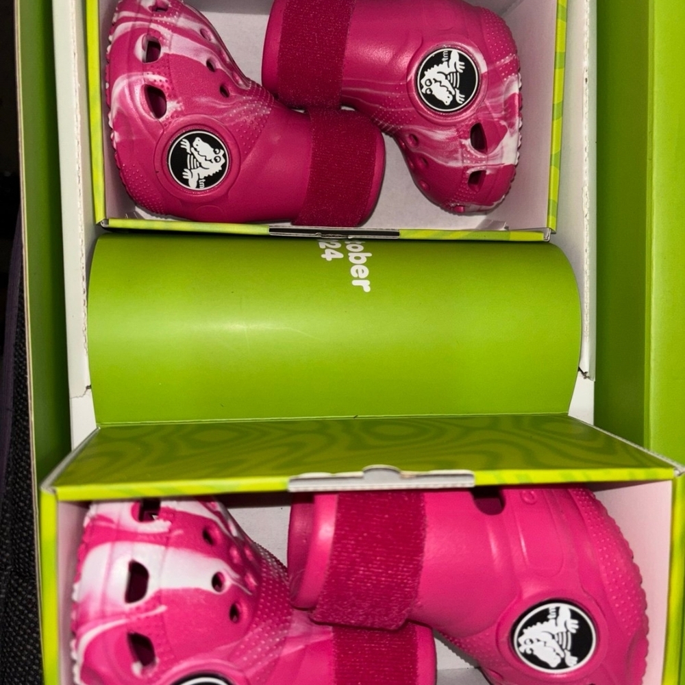 CROCS Pink Dog Clothing & Accessories